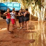 Imagem: Enchente na Vila Rondon 02 Rio Vermelho volta a subir e coloca em risco a vida de ribeirinhos