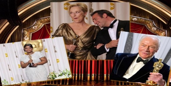 Imagem: Octavia Spencer Meryl Streep e Christopher Plummer Confira os vencedores do Oscar 2012