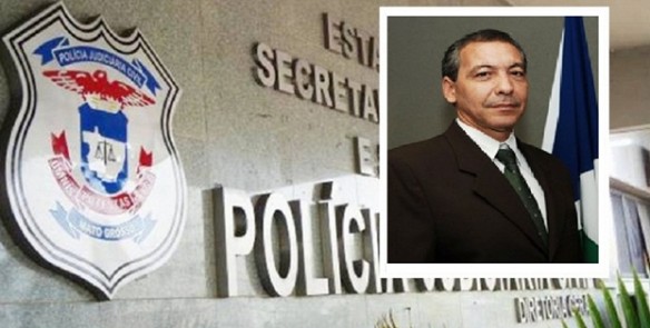 Imagem: Anderson Aparecido dos Anjos Garcia Nomeado novo diretor geral da Polícia Judiciária Civil de Mato Grosso