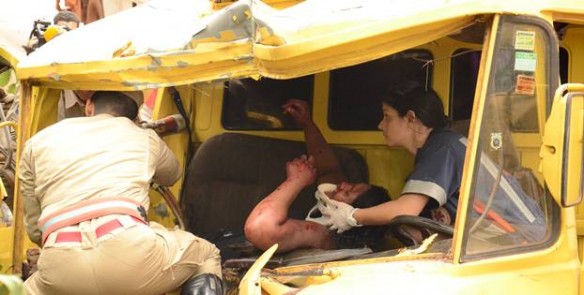 Imagem: acidente na mata grande 01 Acidente na MT-130 deixa mulher presa nas ferragens e duas crianças gravemente feridas