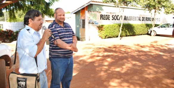 Imagem: rede social de Rondonopolis Ongs recebem chaves da sede da Rede Social Ambiental