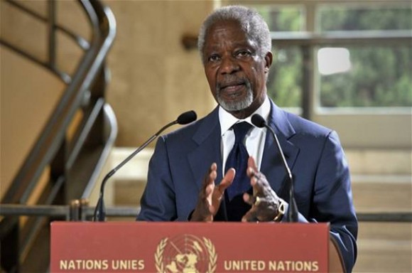 Imagem: Kofi Annan Kofi Annan convoca reunião para buscar fim a violência na Síria