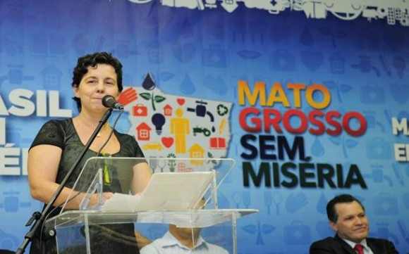 Imagem: Tereza Campello Ministra destaca atuação de Mato Grosso no programa Brasil Sem Miséria