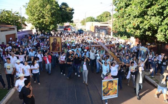 Imagem: cruz Cruz da Jornada Mundial da Juventude chega a Rondonópolis