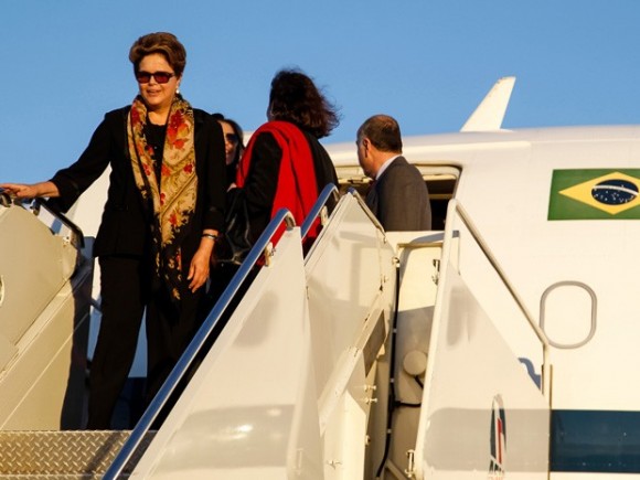 Imagem: dilma Dilma chega a Nova York para abrir assembleia da ONU na terça