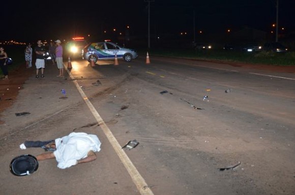Imagem: Acidente no anel viario 04 Motociclista morre em acidente no Anel Viário