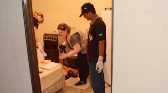 Imagem: PM homicidio no parque Universitario Pedreiro é executado enquanto tomava banho