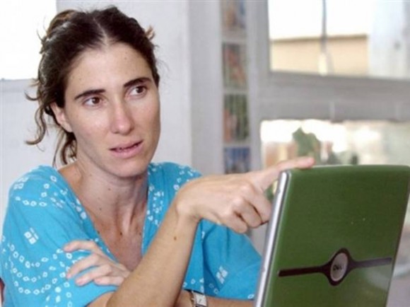 Imagem: Cuba Blogueira cubana Yoani Sánchez é detida por oito horas em Havana