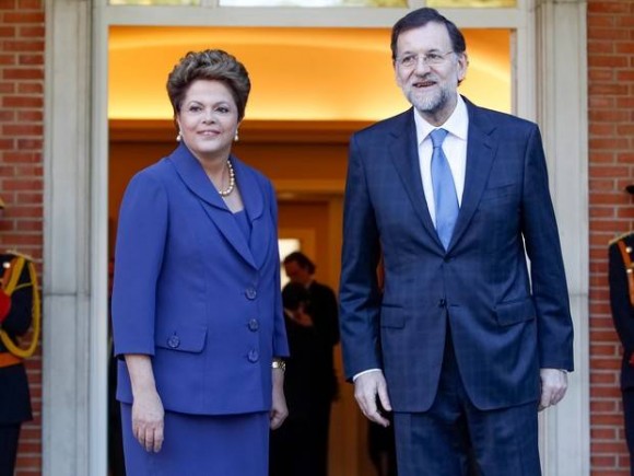 Imagem: DILMA1 'Meu país tem feito sua parte', diz Dilma em Madri sobre crise