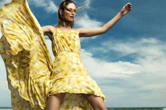 Imagem: vestido amarelo Use no Réveillon as cores que estarão em alta no verão