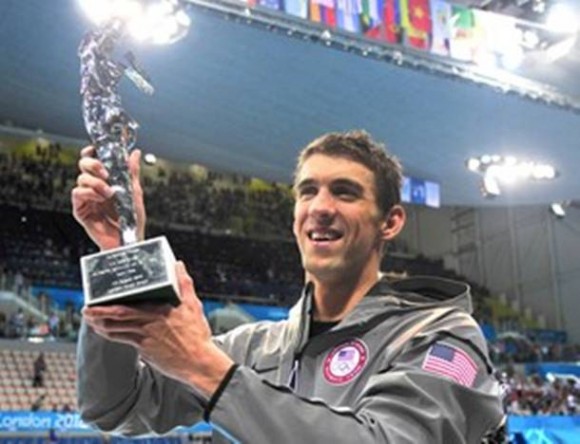 Imagem: NATACAO Michael Phelps é eleito o nadador do ano pela Federação Internacional