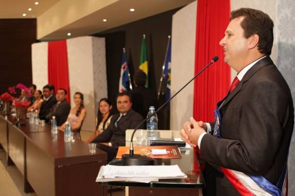 Imagem: posse jaciara Unidade é foco do trabalho de novo prefeito de Jaciara