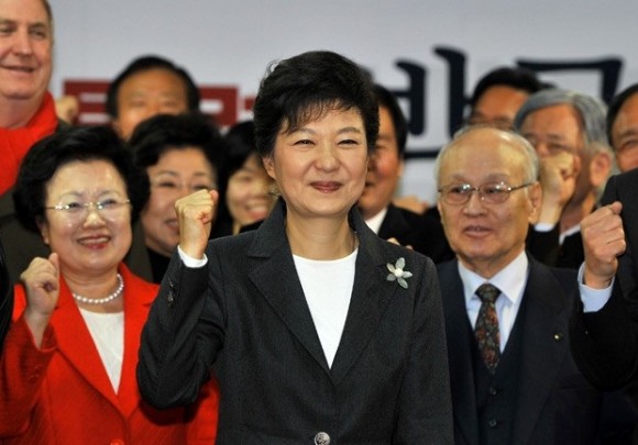 A presidente eleita da Coreia do Sul, Park Geun-hye (Foto: AFP)