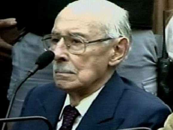 Ex-ditador argentino Jorge Rafael Videla (Foto: Reprodução Globo News)