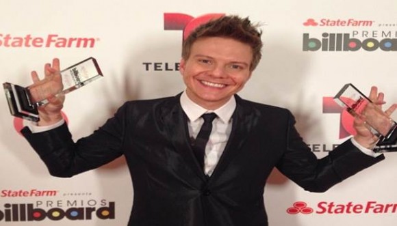 Michel Teló no Billboard Latin Music Awards em Miami, nos Estados Unidos  - Foto: Instagram