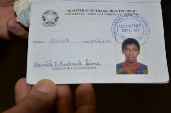 Jovem assassinado - Foto: Ricardo Costa/AGORA MT
