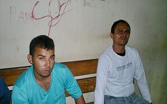 Welder Silva Santos e Dielson Almeida Bonfim acusados de matar o menor - Foto: José Antonio Araújo / AGORA MT