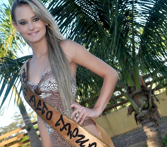Imagem: Miss Alto Taquari - Mirelli Mroznski disputará o Miss Mato Grosso Juvenil