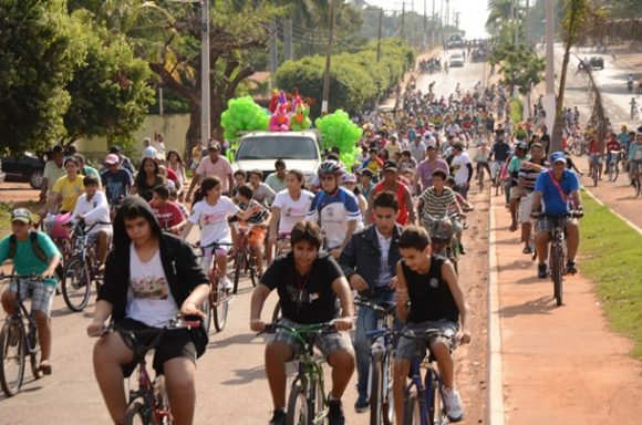 Ciclistas na 14° Pedalada Pela Vida - Foto: Varlei Cordova / AGORA MT
