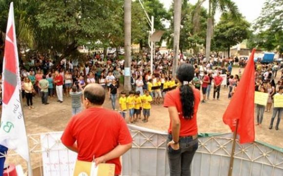O Ato Público é em protesto a alguns encaminhamentos do governador Silval Barbosa e da Assembleia Legislativa. Foto Arquivo AGORA MT