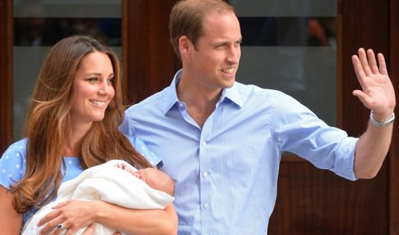 George Alexander Louis é o filho do Príncipe William com a duquesa de Cambridge, Kate Middleton - Foto: Internet