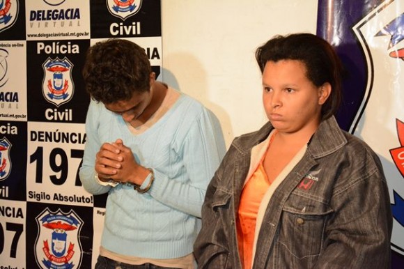 Suspeito foi preso no bairro Padre Rodolfo foto: Ronaldo Teixeira/AGORAMT