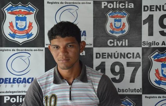 Rafael Jesus Nascimento foi preso por furto de R$ 400 - Foto: Ricardo Costa / AGORA MT
