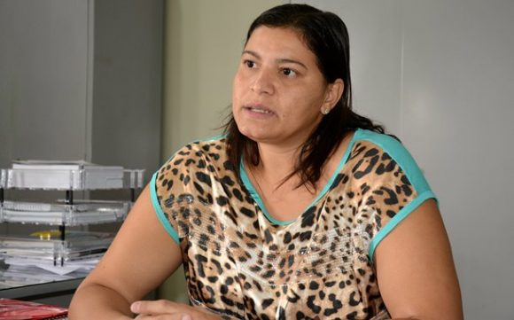 Glauciane Paiva de Freitas Lopes, coordenadora do Programa Mais Educação do município – Foto: Aécio Morais / AGORA MT