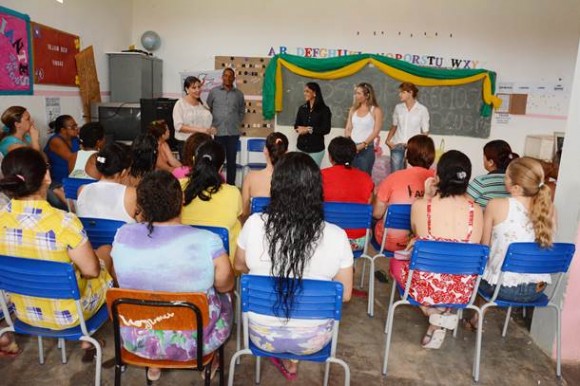 Durante a manhã também foi realizado um culto e oferecido um café da manhã para as mulheres – Foto: Ronaldo Teixeira/AGORA MT