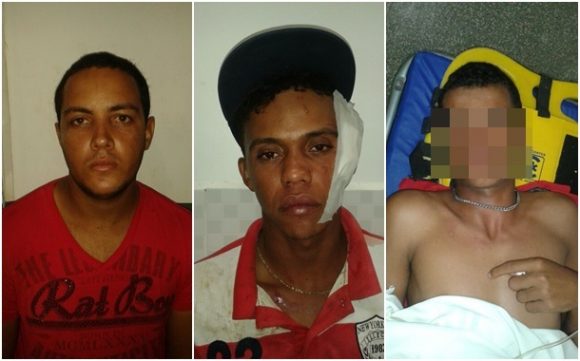 Jovens preso pela Força Tática - Foto: Divulgação PM