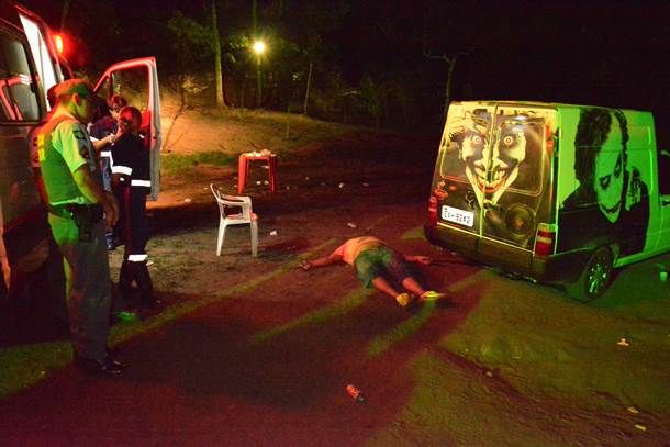 Imagem: Alan foi morto com dois tiros, sendo um na cabeça, segundo testemunha - Foto: Ronaldo Teixeira / AGORA MT