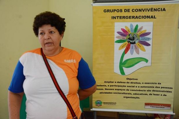 Valdecy Silva de Almeida, coordenadora do grupo do Coophalis – Foto: Ronaldo Teixeira/AGORA MT