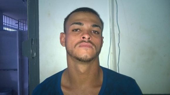 Edival Vieira de Souza foi encontrado com a arma - Foto divulgação PM