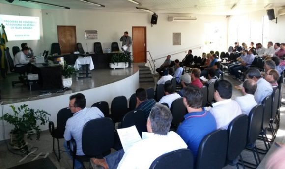 Audiência Pública em Alto Taquari - Foto: Aparecido Marden / AGORA MT