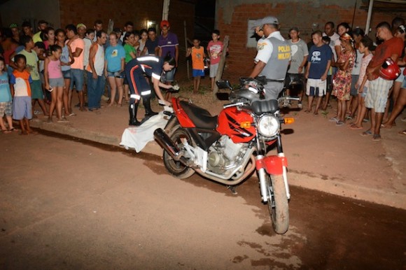 O homicídio aconteceu no Jardim Carlos Bezerra. Foto: Varlei Cordova/AGORAMT