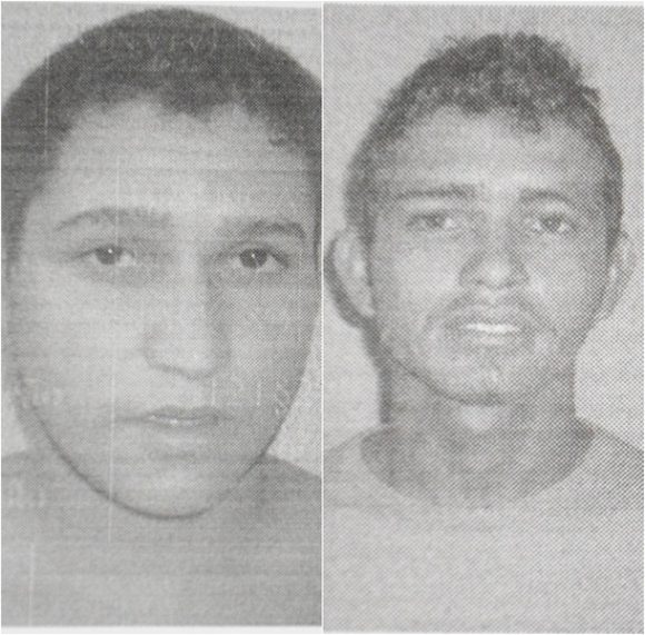 Suspeitos presos pelos investigadores da  DCCP – Foto: Ronaldo Teixeira / AGORA MT