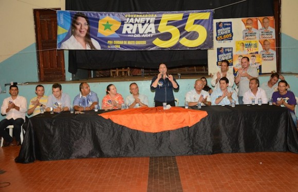 Lançamento da candidatura de Janete Riva em Rondonópolis - Foto: Varlei Cordova / AGORAMT