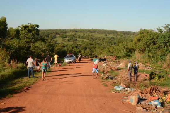 Local que o corpo foi encontrado - Foto: Messias Filho / AGORA MT 