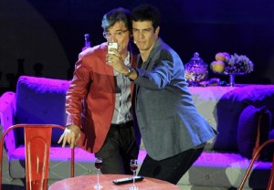 Marcelo Solano e Paulo Betti - Foto: AgNews