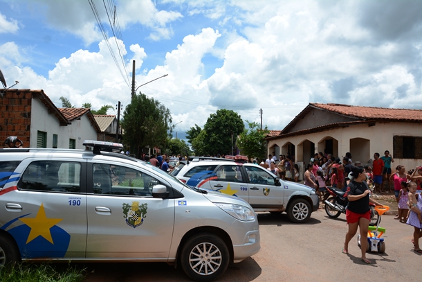 Local foi fechado pela Polícia Militar (PM) - Foto: Messias Filho / AGORA MT
