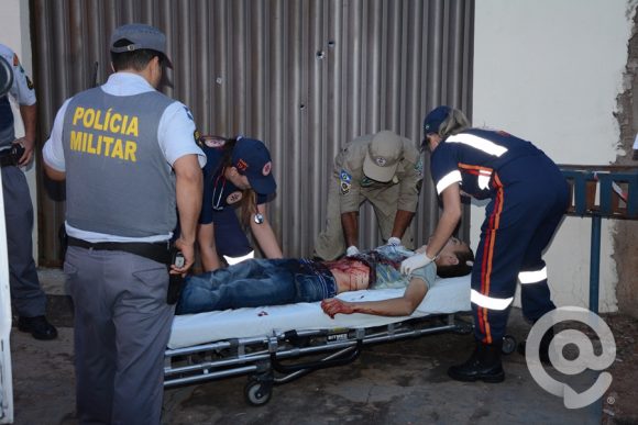 O jovem sofreu tentativa no residencial Buriti.  Foto: Messias Filho/AGORAMT