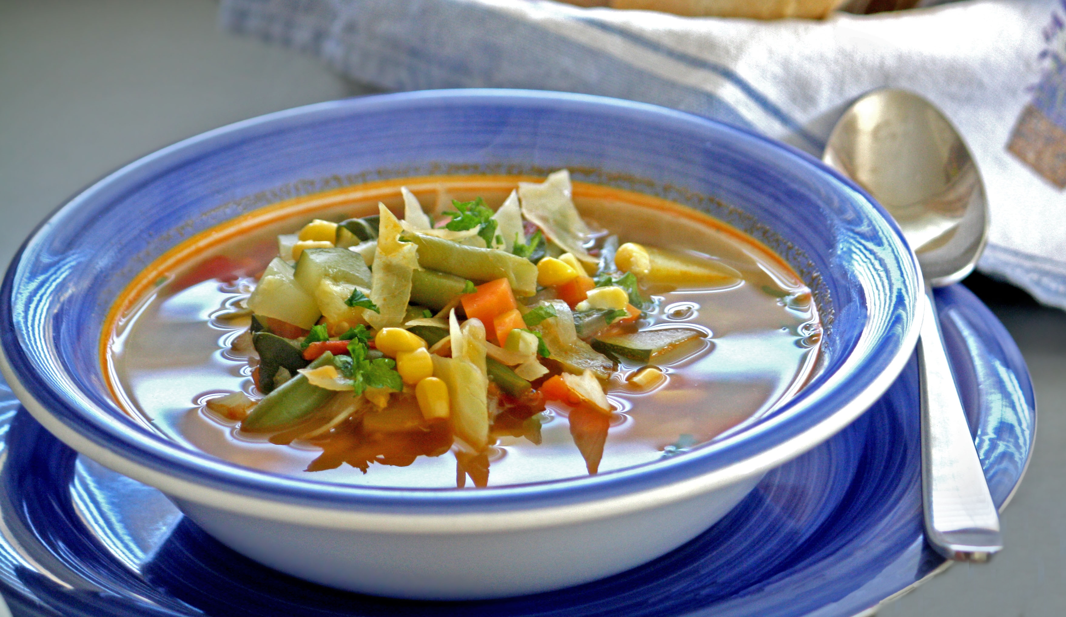 Imagem: sopa verduras