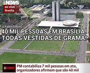 Brasilia protesto