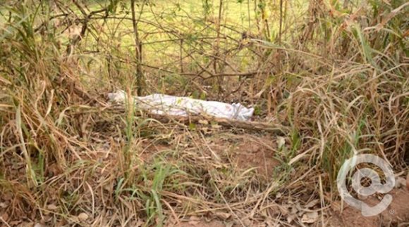 Corpo encontrado abandonado - Foto: Varlei Cordova / AGORA MT 