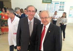 Deputado Sachetti e presidente da Câmara Eduardo Cunha - Foto: assessoria