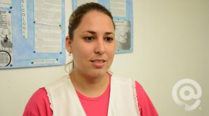 Enfermeira Fernanda Conrad - Foto: Varlei Cordova / AGORA MT 