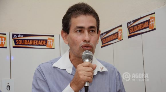 Valdir Correa encontro solidariedade-Foto:Messias Filho/AGORA MT