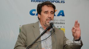 Ministro da integração Nacional Gilberto Occhi - Foto: Varlei Cordova / AGORA MT