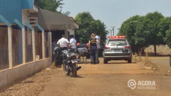 Ação da Polícia Civil impede furto em escritório - Foto: José Antônio Araújo / AGORA MT