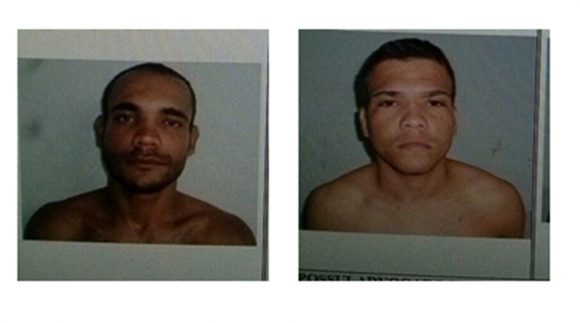 Rogerio Soares e Leonardo Ferreira da Silva fugitivos - Foto : Você Repórter